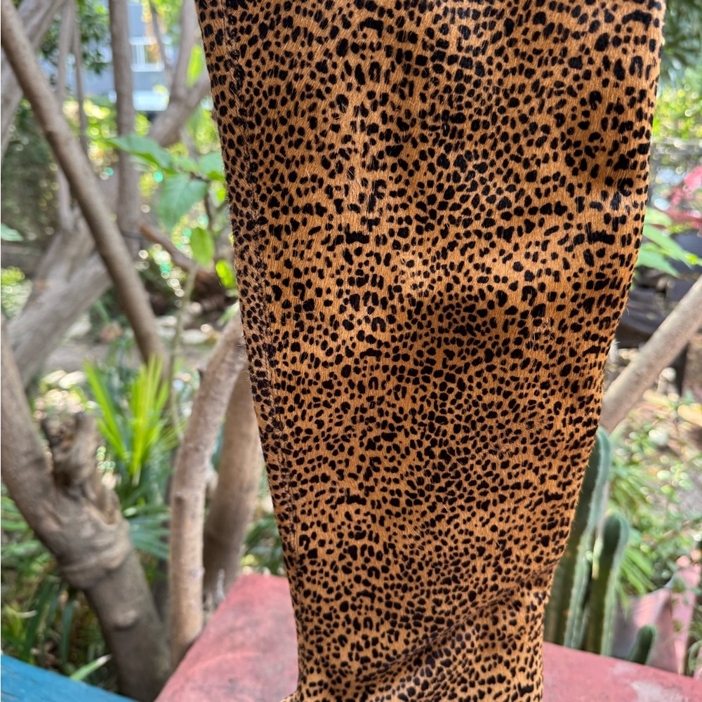 STAUD Leopard Print Wally Boots - Picture 9 of 11